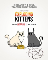 Постер Взрывные котята (2024) (Exploding Kittens)