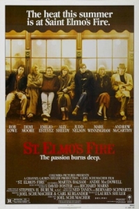 Постер Огни святого Эльма (1985) (St. Elmo's Fire)