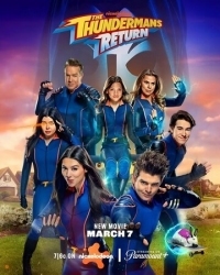 Постер Возвращение грозной семейки (2024) (The Thundermans Return)