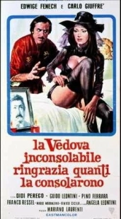 Постер аниме Безутешная вдова благодарит всех, кто утешит ее (1973)