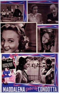 Постер аниме Маддалена, ноль за поведение (1940)
