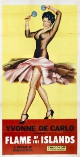 Постер аниме Пламя островов (1955)