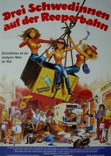 Постер аниме Три шведки с Рипербана (1980)