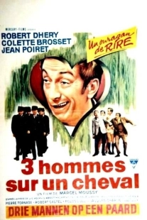 Постер аниме Трое мужчин на лошади (1969)
