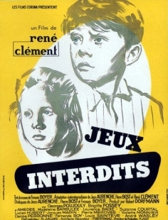 Постер аниме Запрещённые игры (1952)